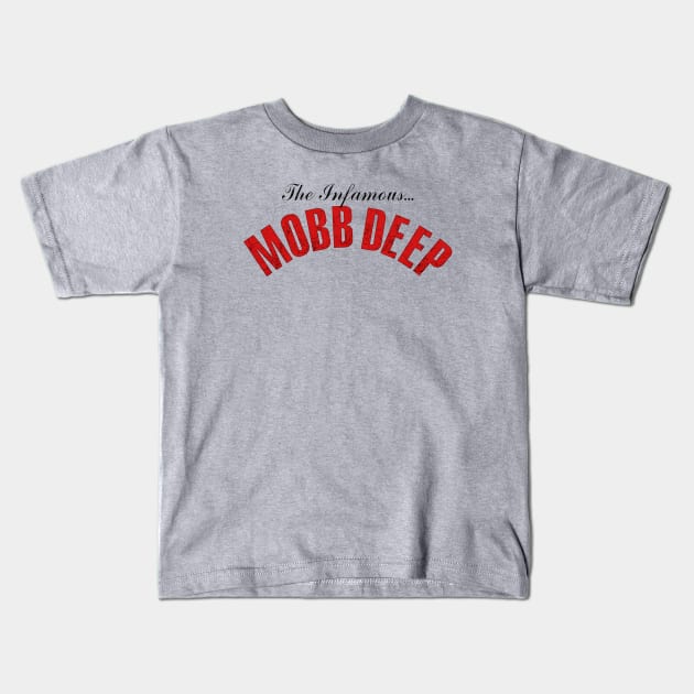 Legend Infamous Mobb Deep Kids T-Shirt by Giftblogee